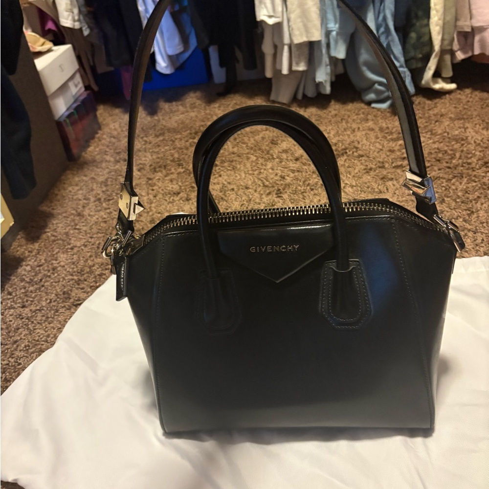Givenchy Black Leather Handbag
